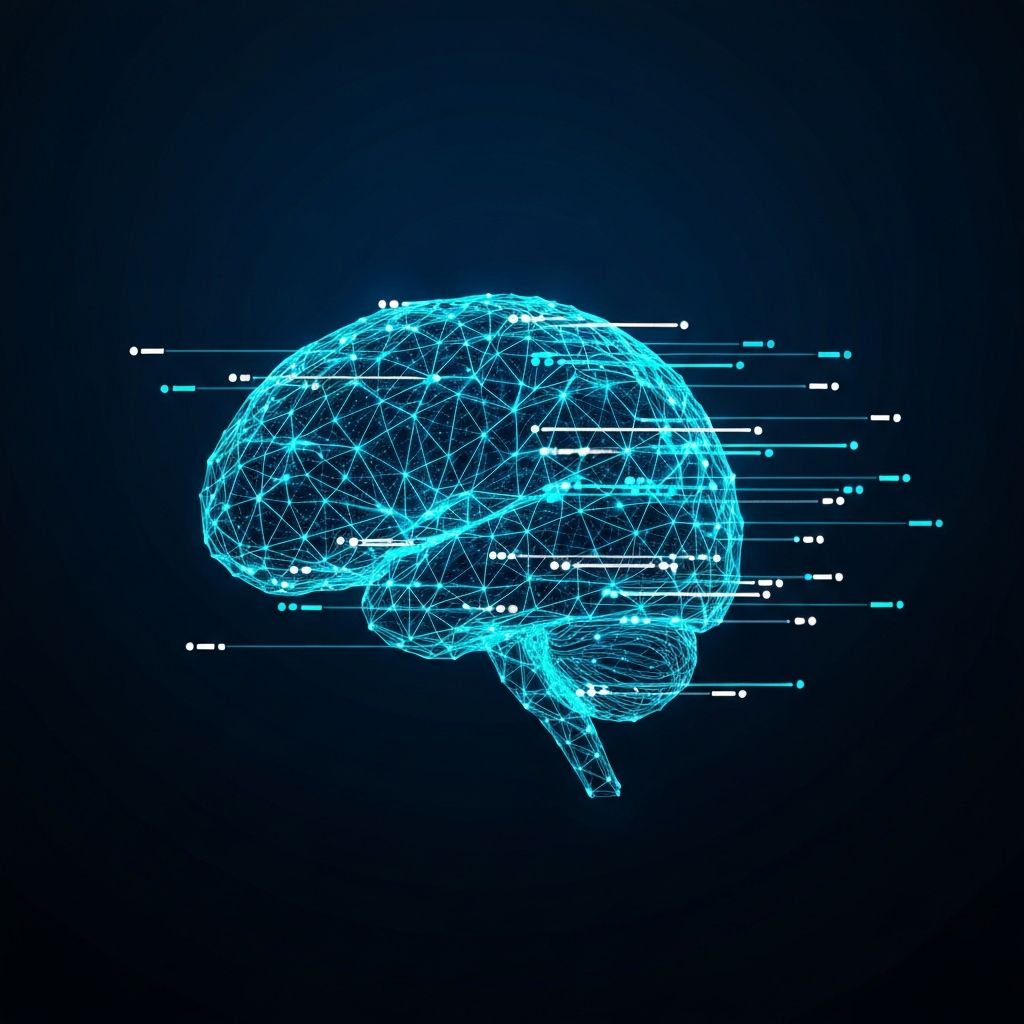 AI intelligence visualization